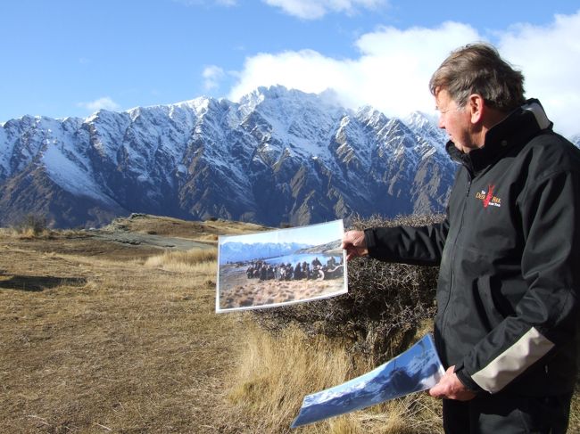 ローハンの民がぞろぞろと移動するシーンの場所です。