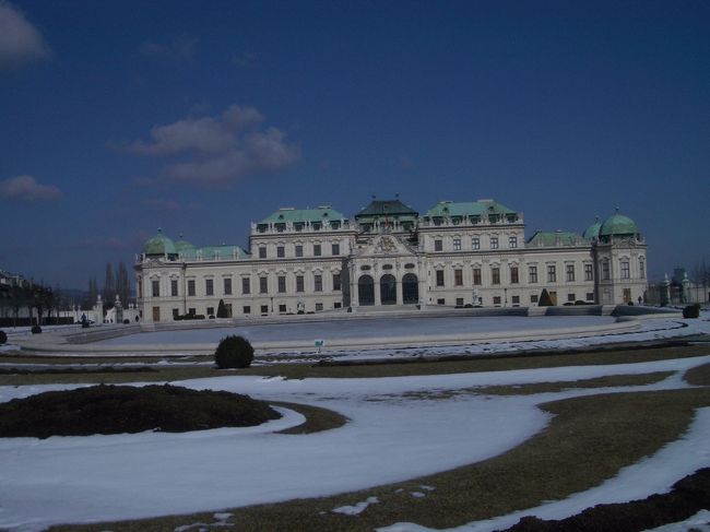 ベルヴェデーレ宮殿。