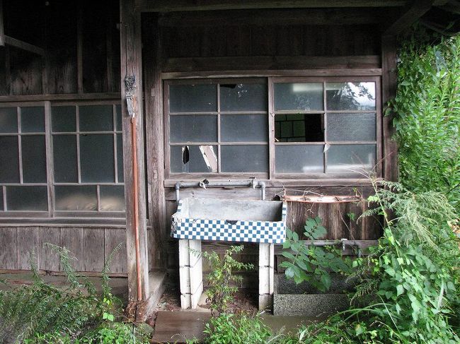 山村の家、、そのまま。。<br />