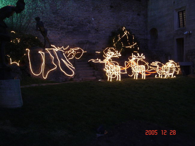 クリスマスのイルミネーション