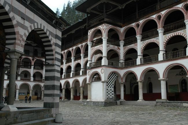 回廊と展望台です。