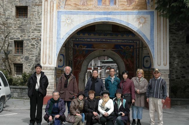 日本・ブルガリア国際版画展に参加した日本の作家の方々です。