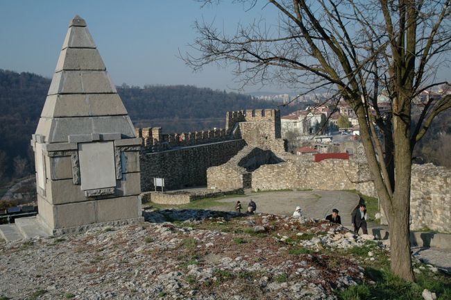 ツァレベッツの丘の風景です。