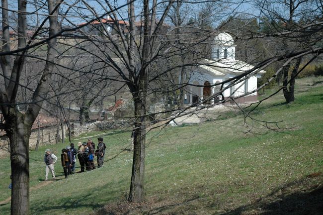 アルバナシを散策中、この場所でスリに会いました。現地の２人の若者が教会などで、常に一緒だったのですが、我々のグループを狙っていたのでしょう。