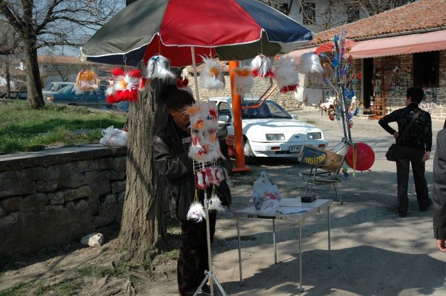 お土産を売っています。