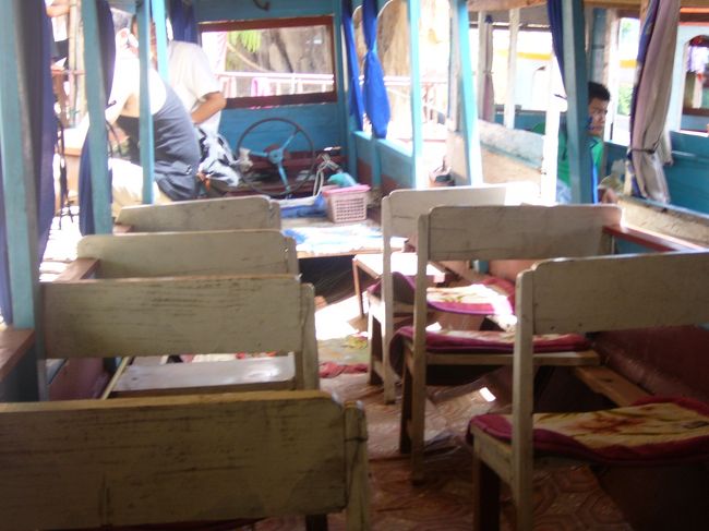 再び船に乗り帰路へ