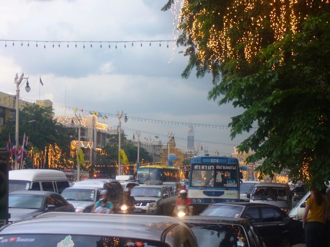 王宮周辺の夕暮れ