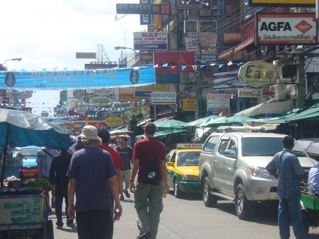 つづいて、カオサンロードへ
