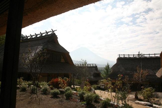 富士山が見えます。