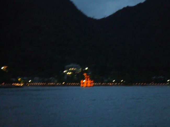 とかおもってたらマジきれいじゃあないか。<br /><br />と、フェリーの上から悔しい思いをしたのでした。