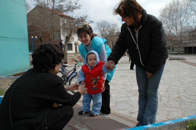 可愛い赤ちゃんの姿が見えました。