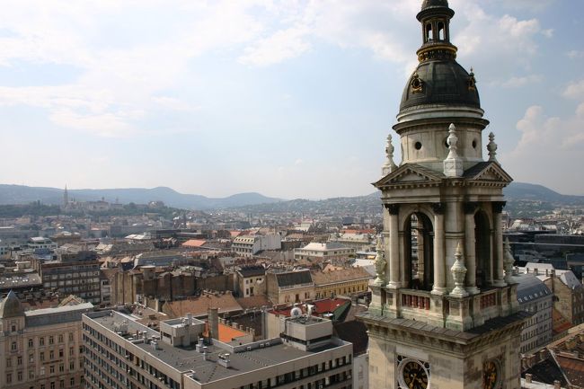 塔からのブダペストの街の眺め。