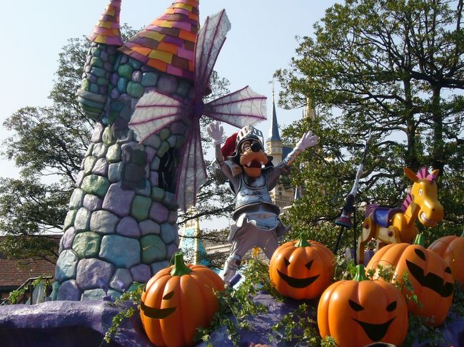 ▼ドン・キホーテに扮したのはグーフィー