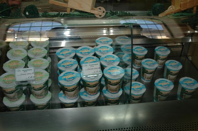 セントラル・ハリにも水牛のヨーグルトが売られていました。水牛のヨーグルトの味はとても甘くて美味しいものでした。