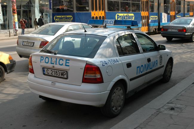 パトカーです。