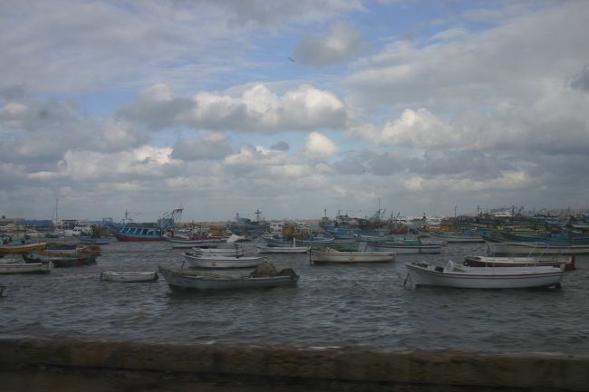 地中海。<br />船がたくさん。。