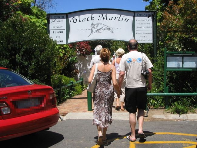 喜望峰見学の後は昼食です。<br />こちらでシーフードを頂きました。