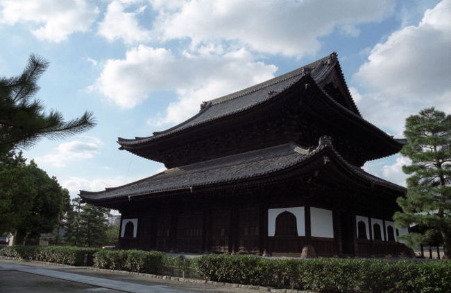 こちらは法堂。「はっとう」と読むのだそうです。<br />このお堂で凄いのは、天井一面に描かれた大迫力の「双龍図」。恐いけれどもどこかユーモラスなところもある龍の絵です。厳しい修行に励む僧たちを天井から見張っているんでしょうかね。