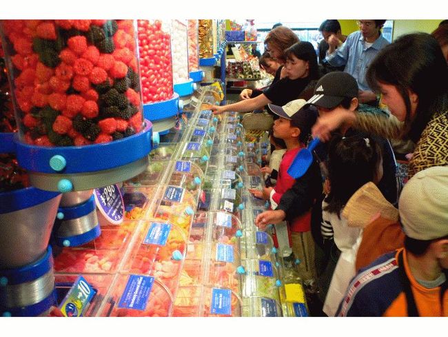 大勢の子供たちで大賑わい