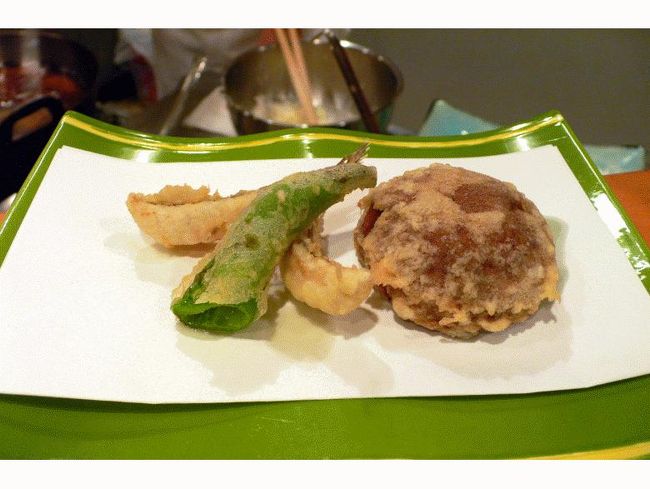 メゴチと辛くない唐辛子と椎茸