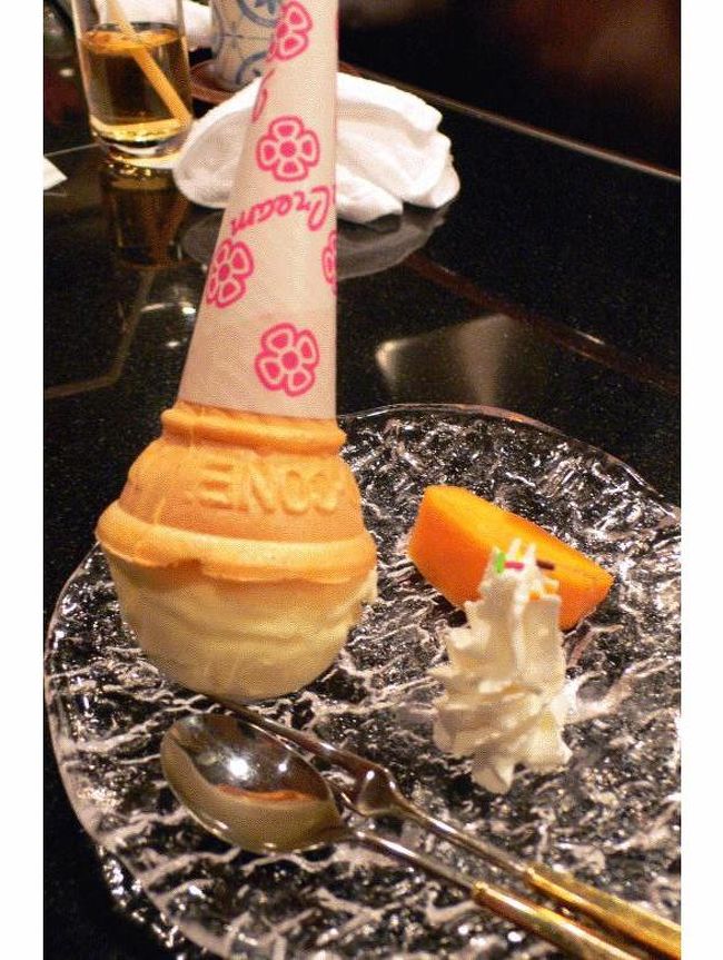 お子様ランチのデザート