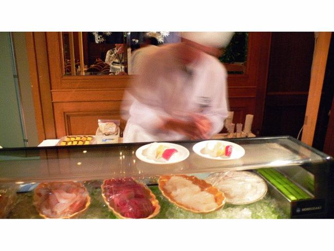 握り寿司実演コーナー 