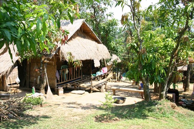 少数民族の村。