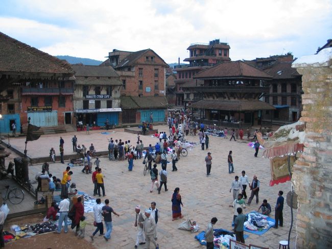 バクタプールの広場