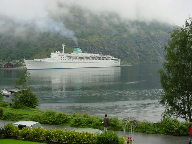 船が入ってきました