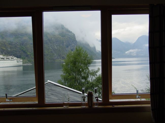 部屋からの景色。<br />絶景です。