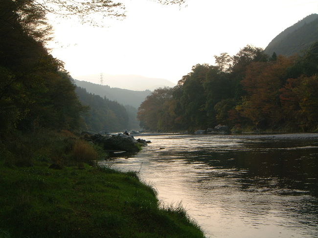 今度は違う多摩川。