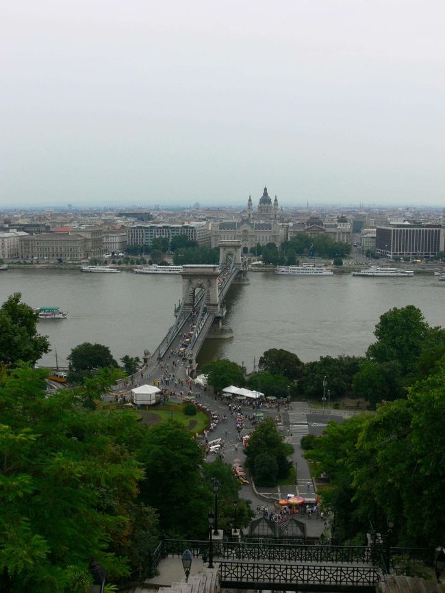王宮の丘からの眺め、天気が良ければもっと･･･<br />でも十分素晴らしい！