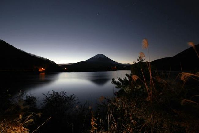 午前５時４０分から５分間バルブ撮影です。