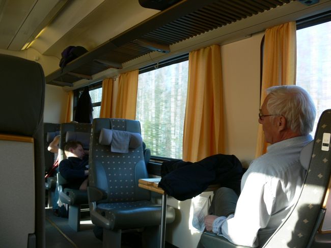 快適なフィンランドの鉄道