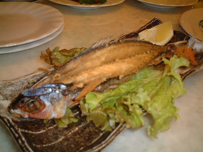 島風。<br />グルクンのから揚げ。<br />香ばしくておいしい、骨もほとんど食べた。