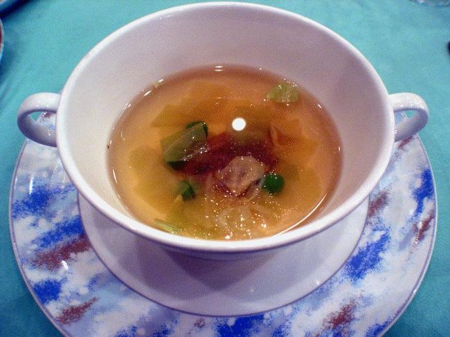 コンソメスープ<br />