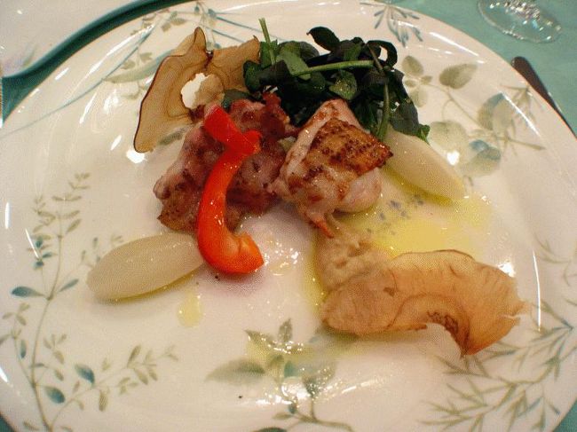 甲州地鶏のグリルりんごソース<br />