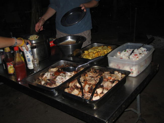 今日はクリスマスだから食事が豪華です♪