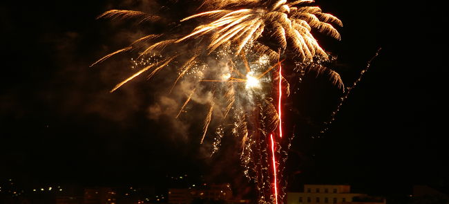 ウェルカム花火？？（^^；