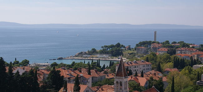 【旅の4日目】<br /><br />宿からの朝の景色。<br />今日もいい天気。