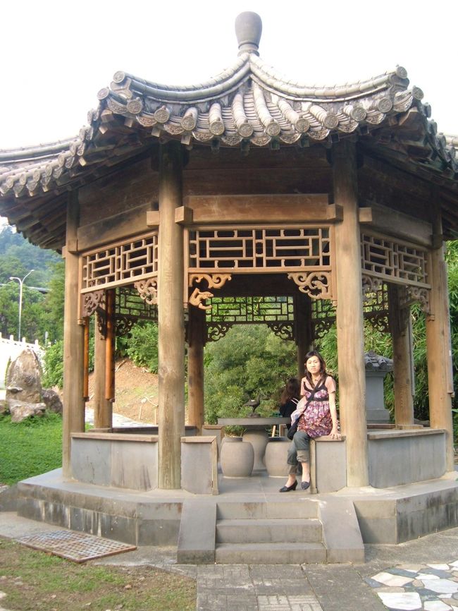 國立故宮博物館の至善園<br />