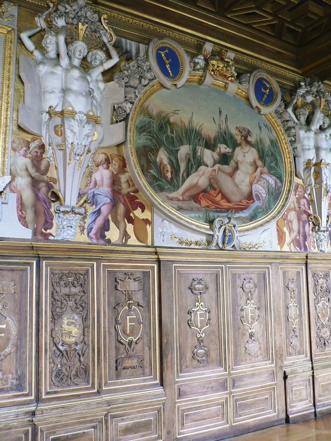 回廊の装飾。<br />