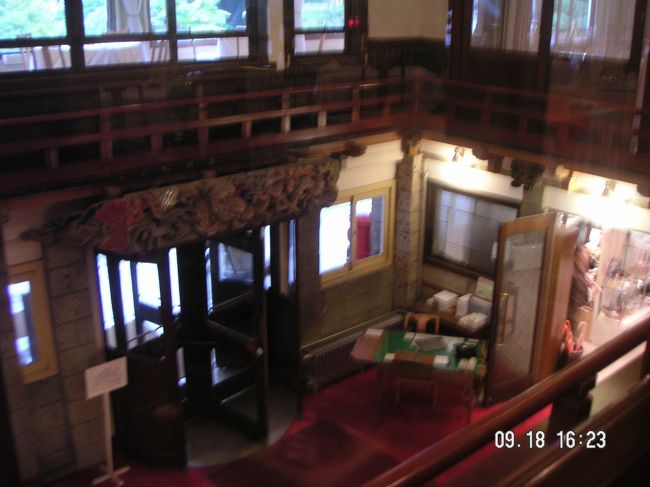 2006年9月18日　日光 <br /><br />日光金谷ホテル<br /><br />面白い造り。