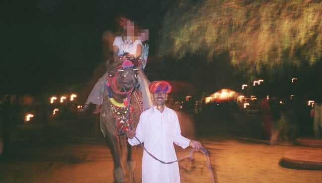 ラクダにも乗った！