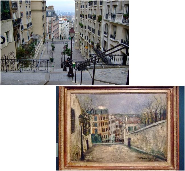 ラ・ビュット・モンマルトル ユトリロの風景 2006 Montmartre ラ・ビュット・モンマルトル ユトリロの風景 2006 Montmartre