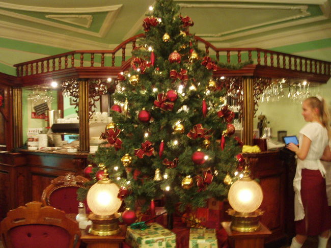 ショプロンのカフェ。