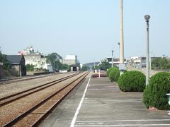 竹東駅に到着