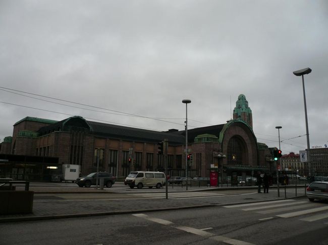 ヘルシンキ中央駅 Helsinki Rautatieasema。 
