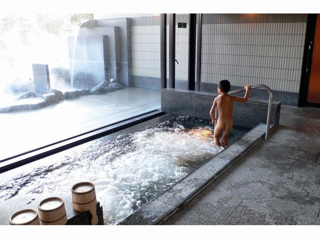 子供達は泡風呂専門
