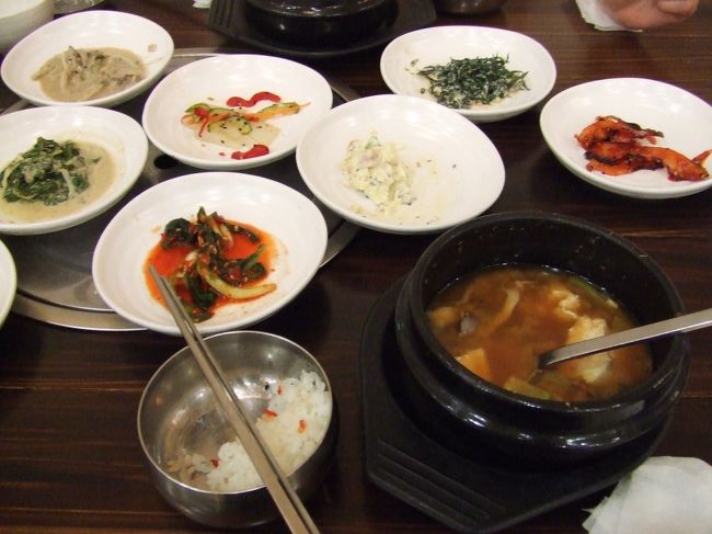 お豆腐料理のお昼にしました．